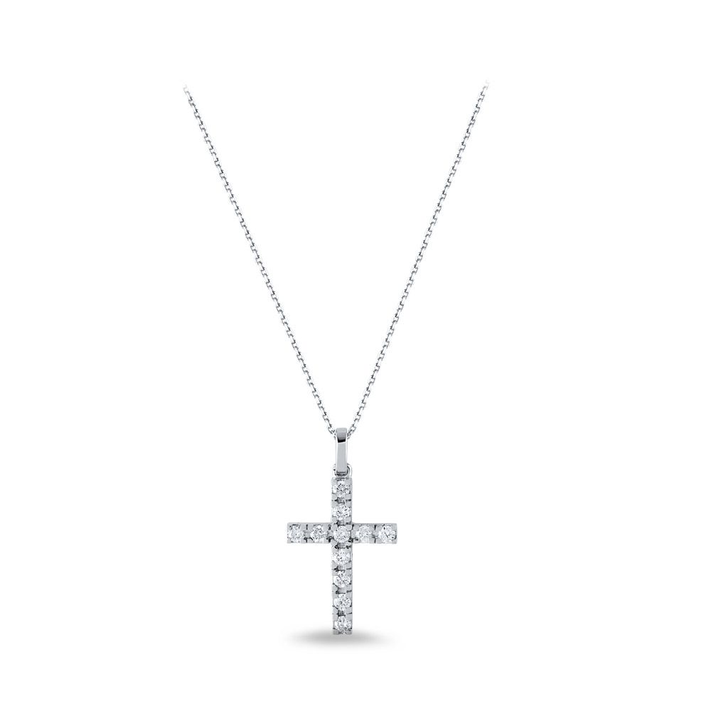 0,17ct Diamond Cross Pendant